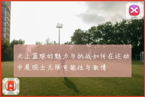 头上篮球的魅力与挑战如何在运动中展现出无限可能性与激情